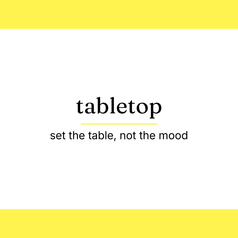 Tabletop