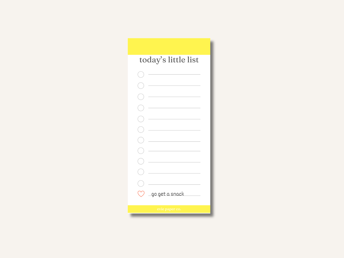 Today's Little List