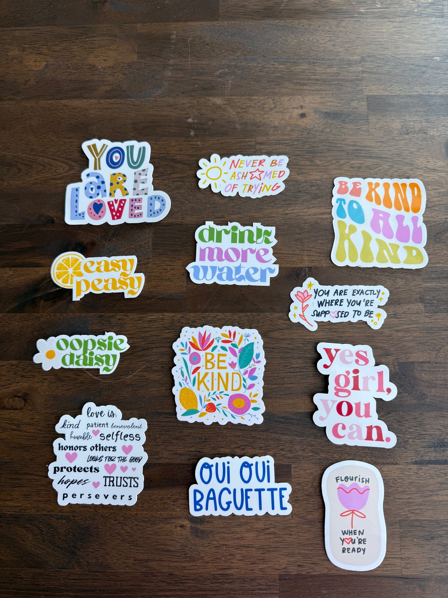 Never Be Ashamed Sticker